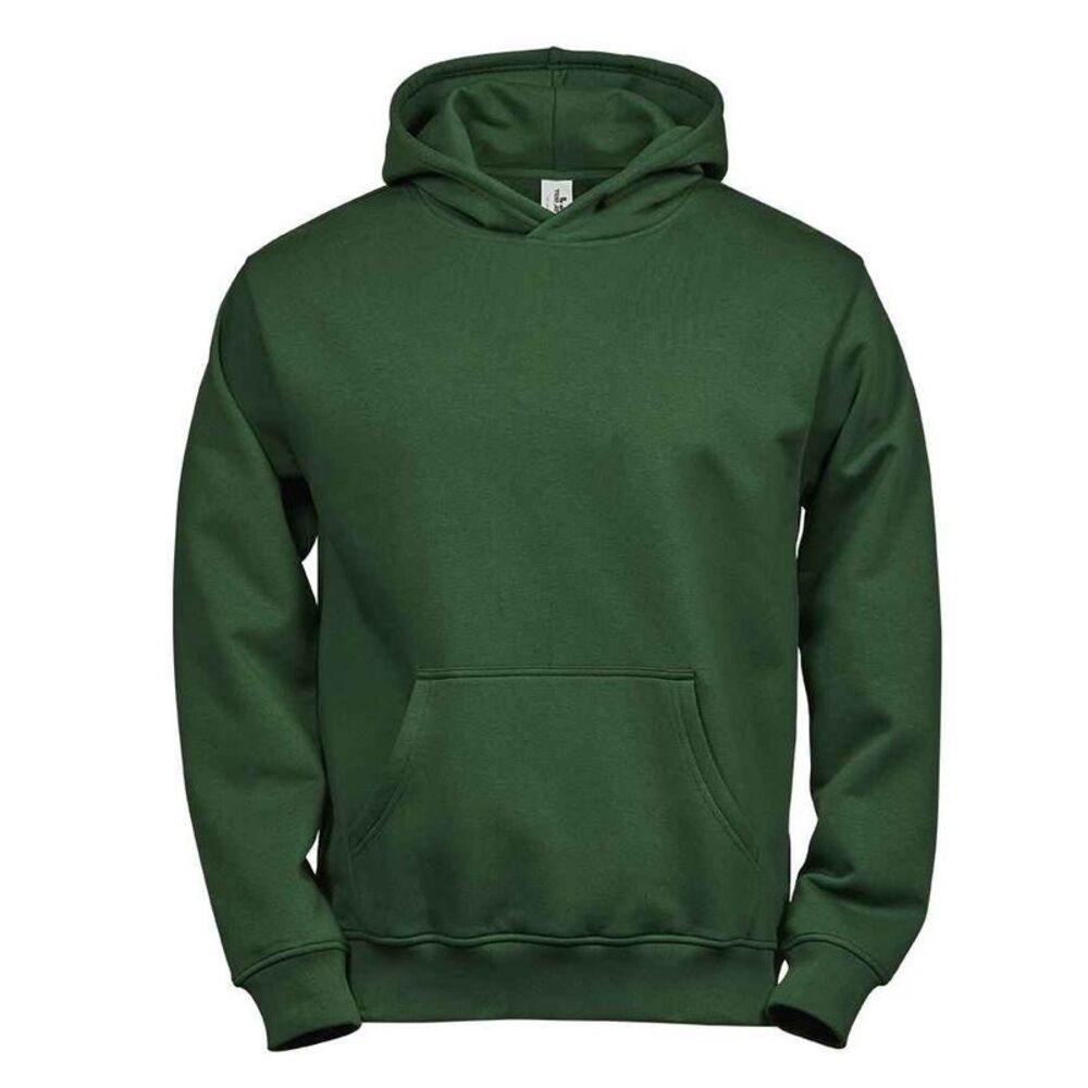 Tee Jays Childrens/Kids Power Hoodie / Forest Green